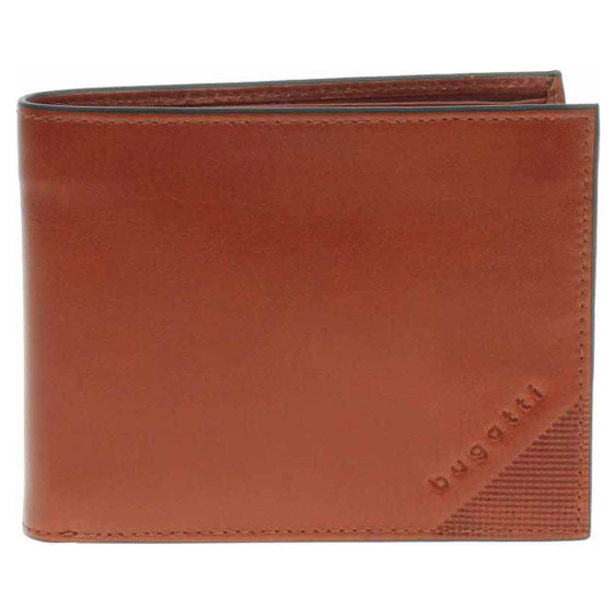 detail Bugatti pánská peněženka 49125407 cognac