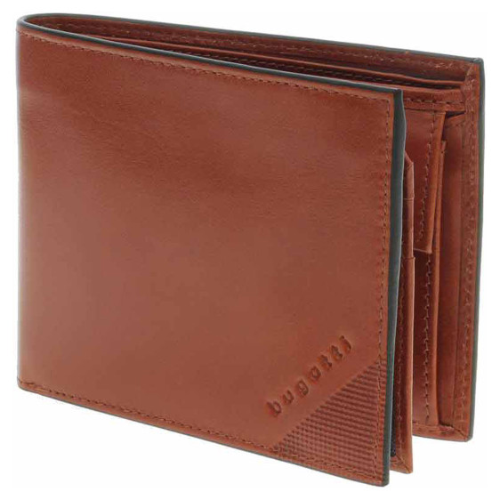 detail Bugatti pánská peněženka 49125407 cognac