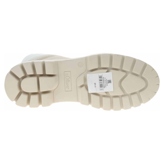 detail Dámská kotníková obuv s.Oliver 5-25258-29 beige comb