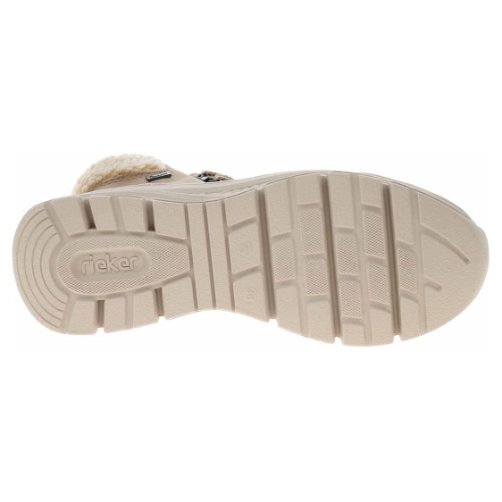 detail Dámská kotníková obuv Rieker 48034-20 beige
