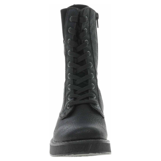 detail Dámská kotníková obuv Rieker 72048-01 schwarz