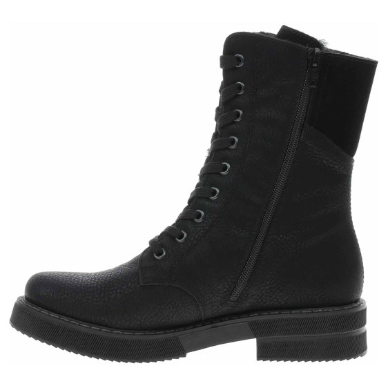 detail Dámská kotníková obuv Rieker 72048-01 schwarz