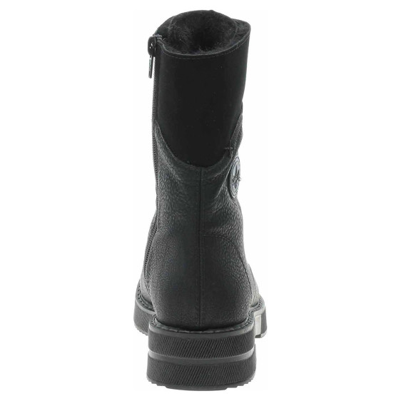 detail Dámská kotníková obuv Rieker 72048-01 schwarz