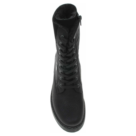 detail Dámská kotníková obuv Rieker 72048-01 schwarz