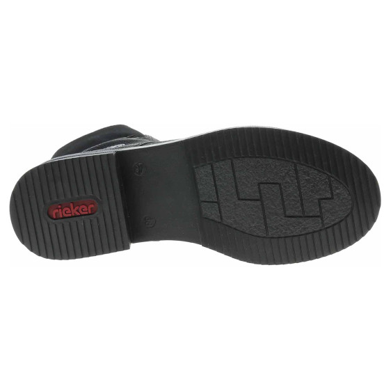 detail Dámská kotníková obuv Rieker 72048-01 schwarz