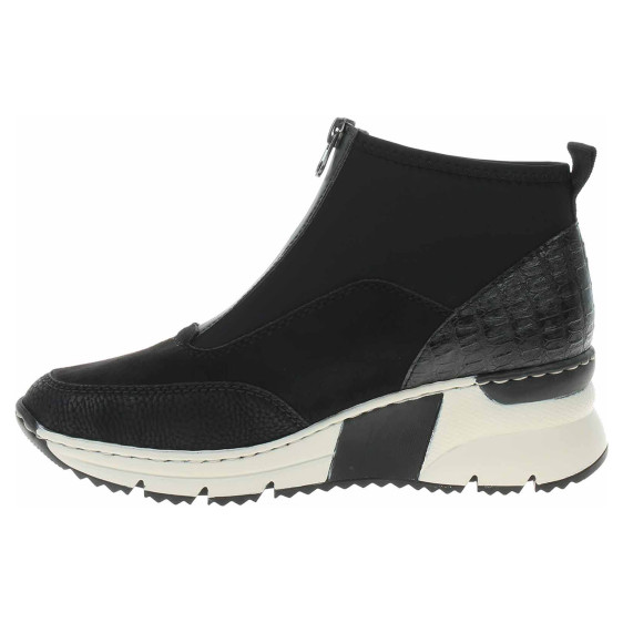 detail Dámská kotníková obuv Rieker N6352-00 schwarz