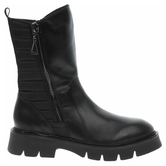 detail Dámské polokozačky Marco Tozzi 2-25809-29 black comb