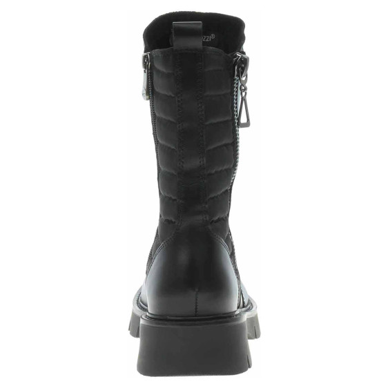 detail Dámské polokozačky Marco Tozzi 2-25809-29 black comb