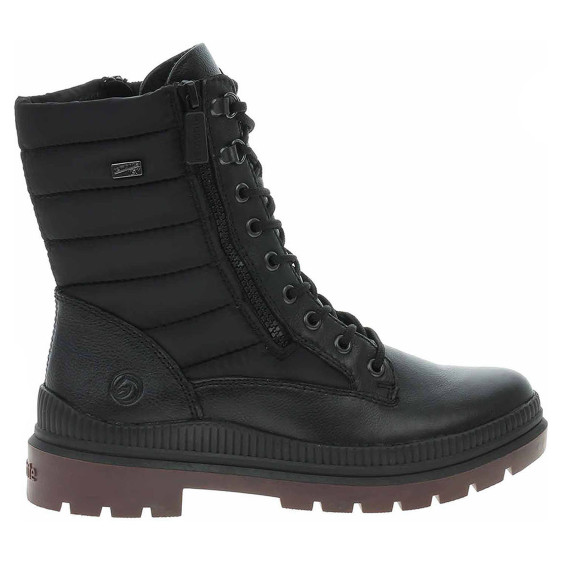 detail Dámská kotníková obuv Remonte D0C76-01 schwarz