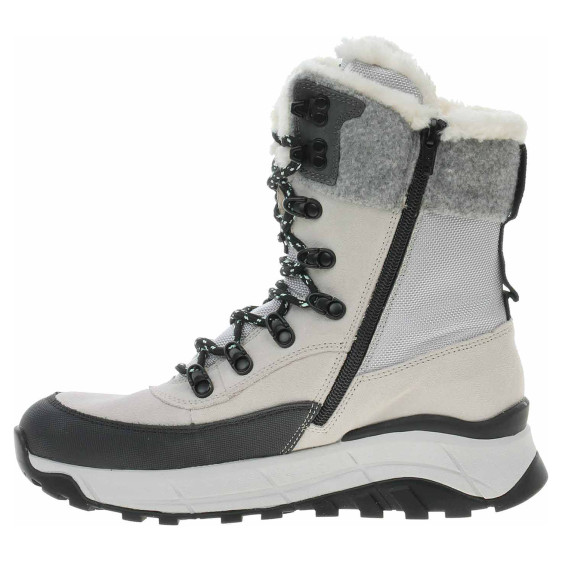 detail Dámská kotníková obuv Rieker W0066-60 weiss kombi