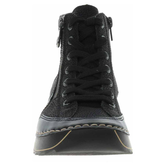 detail Dámská kotníková obuv Rieker 51517-00 schwarz