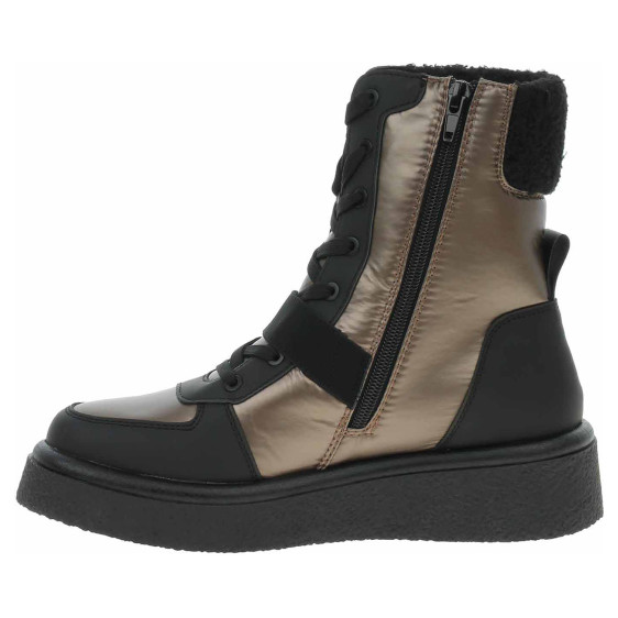 detail Dámská kotníková obuv Bagatt D31-AGM51-5969 black-taupe