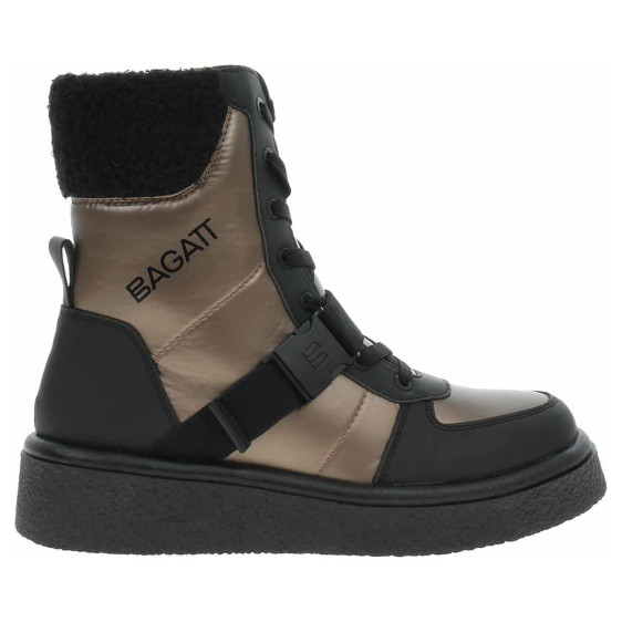 detail Dámská kotníková obuv Bagatt D31-AGM51-5969 black-taupe