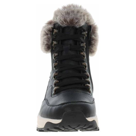 detail Dámská kotníková obuv Rieker W0063-00 schwarz