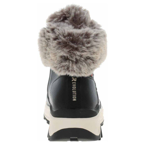 detail Dámská kotníková obuv Rieker W0063-00 schwarz