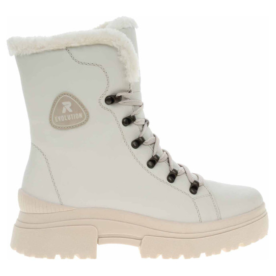 detail Dámská kotníková obuv Rieker W0372-80 weiss