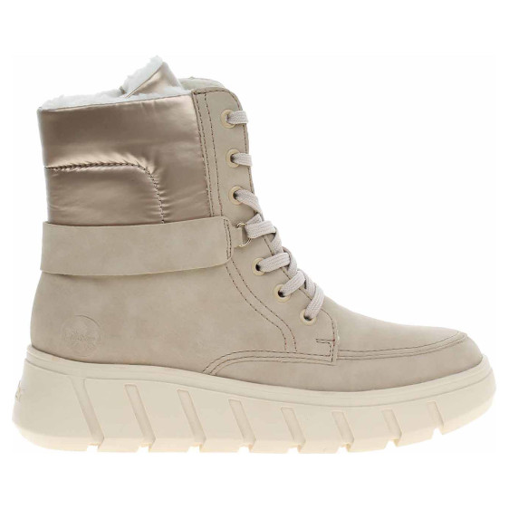 detail Dámská kotníková obuv Rieker Y3503-62 beige