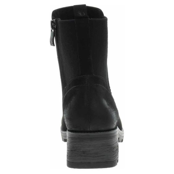 detail Dámské polokozačky Caprice 9-25227-41 black nubuc