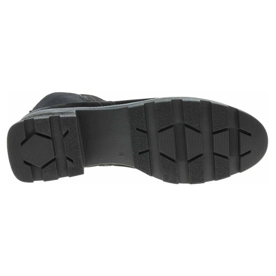 detail Dámské polokozačky Caprice 9-25227-41 black nubuc