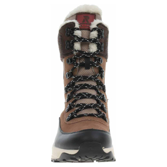 detail Dámská kotníková obuv Rieker W0066-64 beige kombi