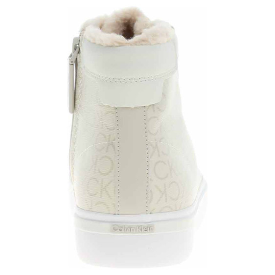 detail Dámská kotníková obuv Calvin Klein HW0HW01675 0LD Dk Ecru Mono