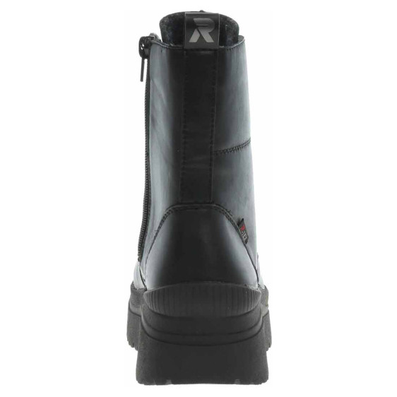detail Dámská kotníková obuv Rieker W0371-00 schwarz