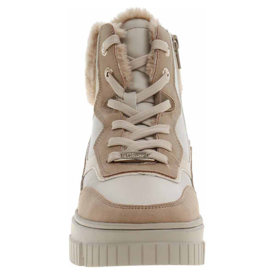 detail Dámská kotníková obuv s.Oliver 5-26222-41 nut comb