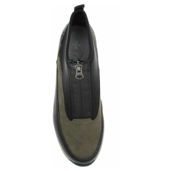 detail Dámská kotníková obuv Rieker N9362-54 grun comb