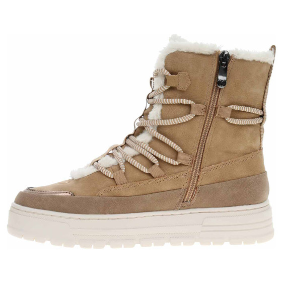 detail Dámská kotníková obuv Marco Tozzi 2-26295-43 taupe comb