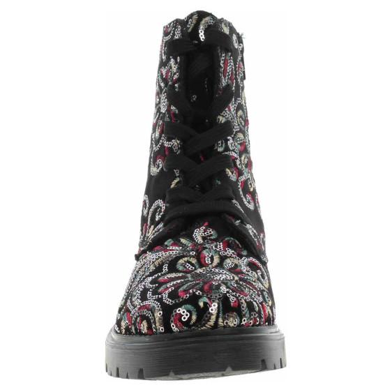 detail Dámská kotníková obuv Rieker Z2841-90 schwarz-multi
