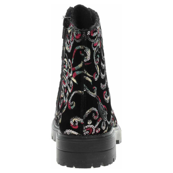 detail Dámská kotníková obuv Rieker Z2841-90 schwarz-multi