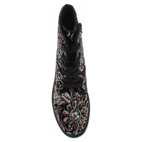 detail Dámská kotníková obuv Rieker Z2841-90 schwarz-multi