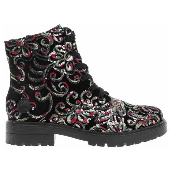 detail Dámská kotníková obuv Rieker Z2841-90 schwarz-multi