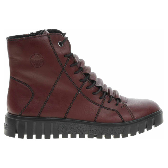 detail Dámská kotníková obuv Rieker Y3420-36 wine