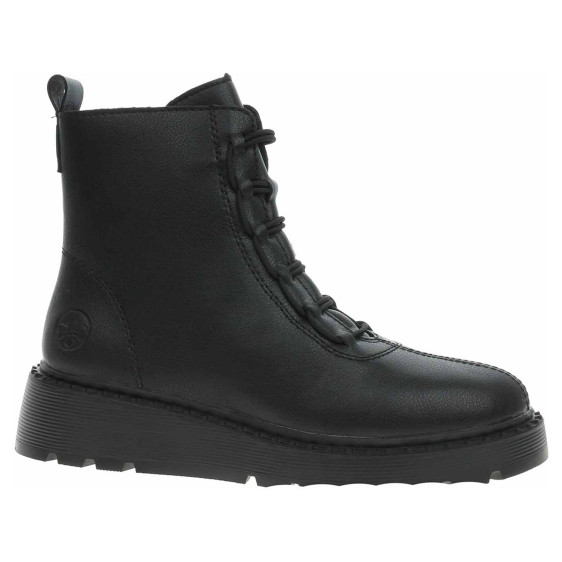 detail Dámská kotníková obuv Rieker 70450-00 schwarz