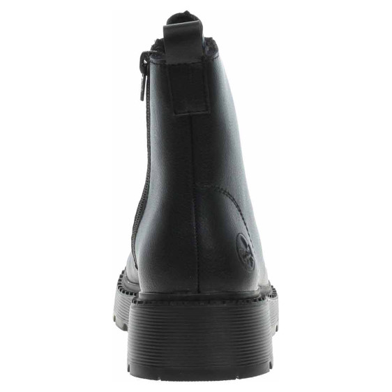 detail Dámská kotníková obuv Rieker 70450-00 schwarz