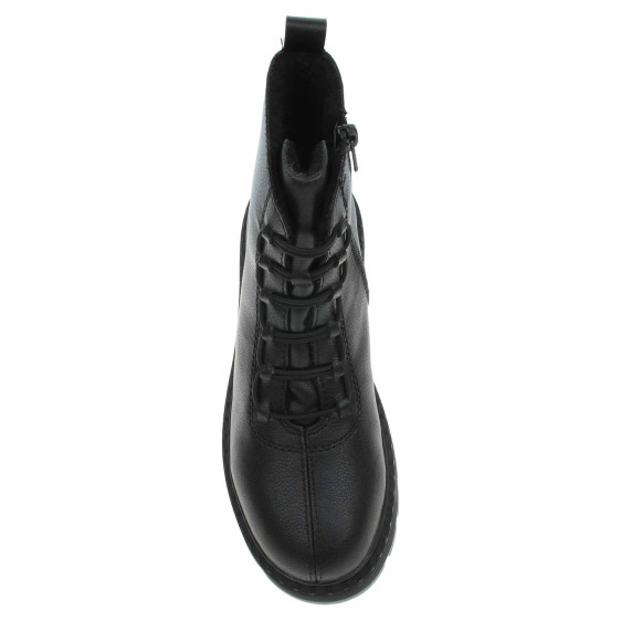 detail Dámská kotníková obuv Rieker 70450-00 schwarz