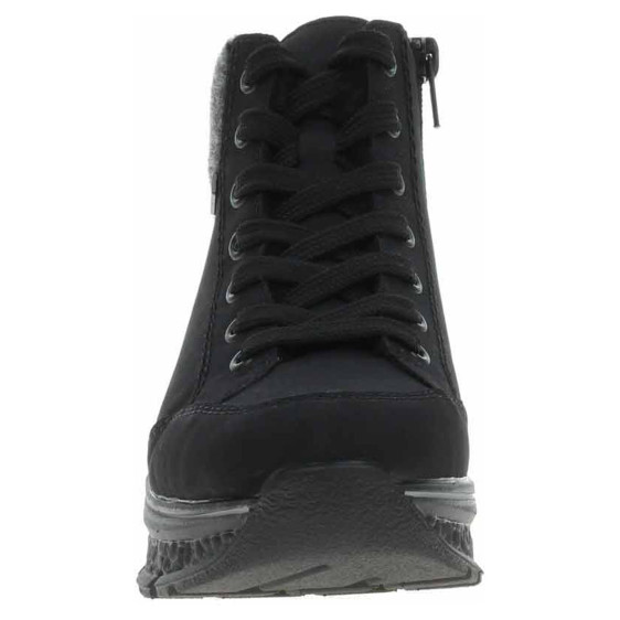 detail Dámská kotníková obuv Rieker 48043-00 schwarz