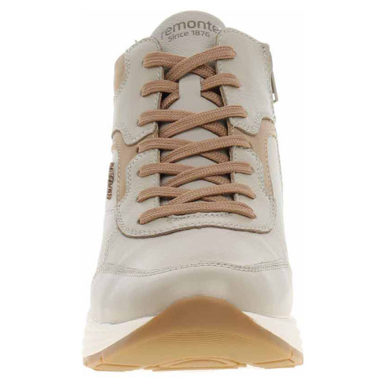 detail Dámská kotníková obuv Remonte D6683-60 beige kombi