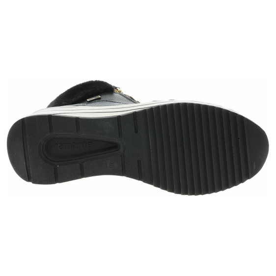 detail Dámská kotníková obuv Remonte D0T77-02 schwarz