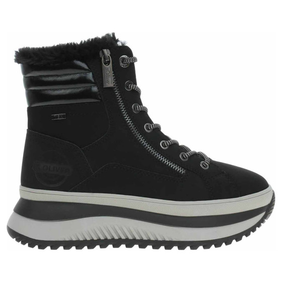 detail Dámská kotníková obuv s.Oliver 5-26238-43 black