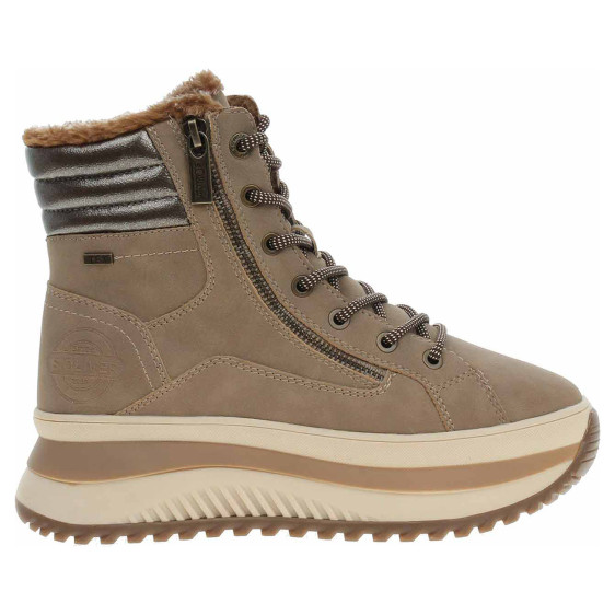 detail Dámská kotníková obuv s.Oliver 5-26238-43 taupe
