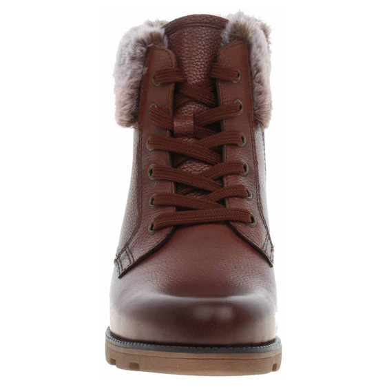 detail Dámská kotníková obuv Caprice 9-26224-41 cognac nappa