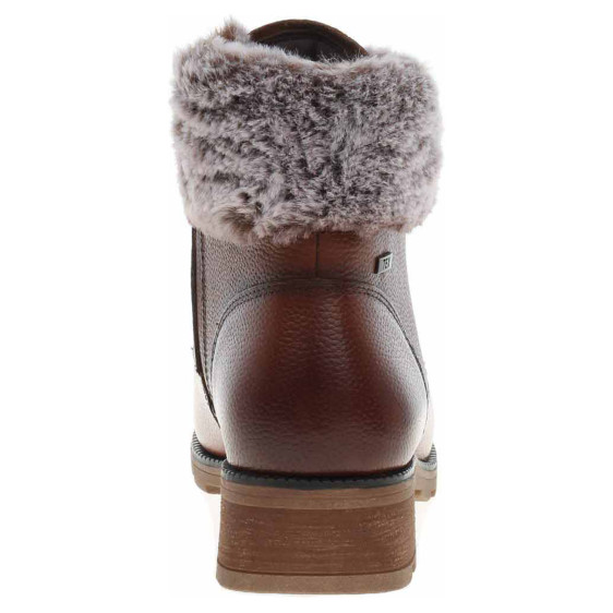 detail Dámská kotníková obuv Caprice 9-26224-41 cognac nappa