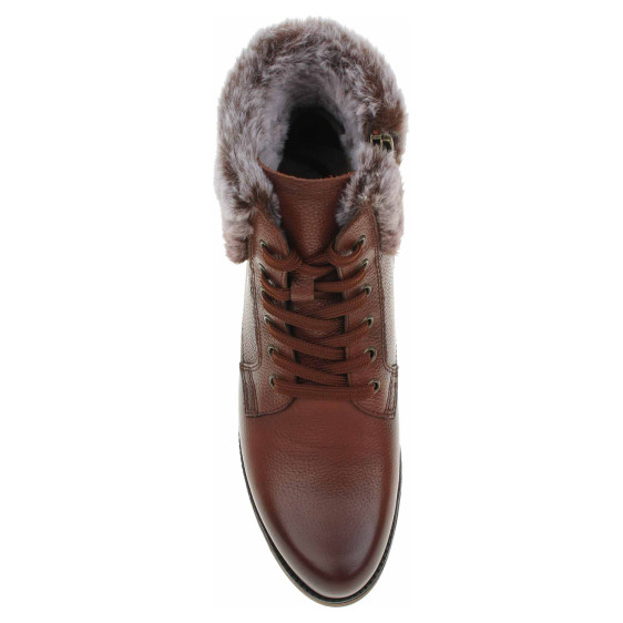 detail Dámská kotníková obuv Caprice 9-26224-41 cognac nappa