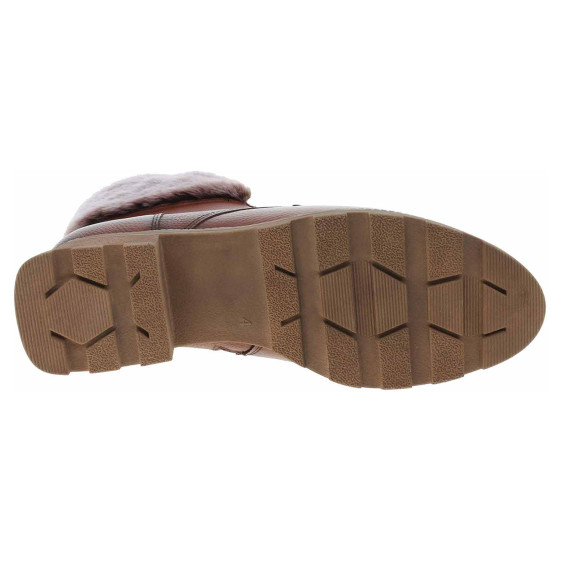 detail Dámská kotníková obuv Caprice 9-26224-41 cognac nappa