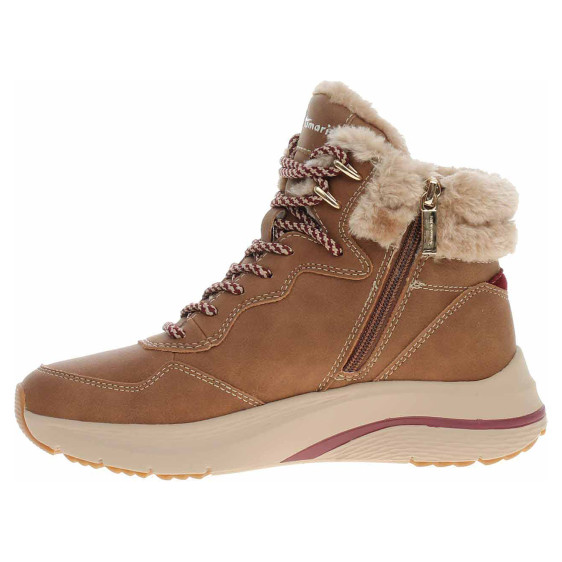 detail Dámská kotníková obuv Tamaris 1-26278-45 cognac