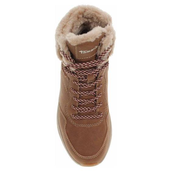 detail Dámská kotníková obuv Tamaris 1-26278-45 cognac