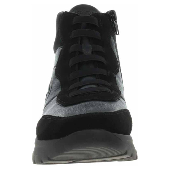 detail Dámská kotníková obuv Remonte D2V70-03 schwarz kombi