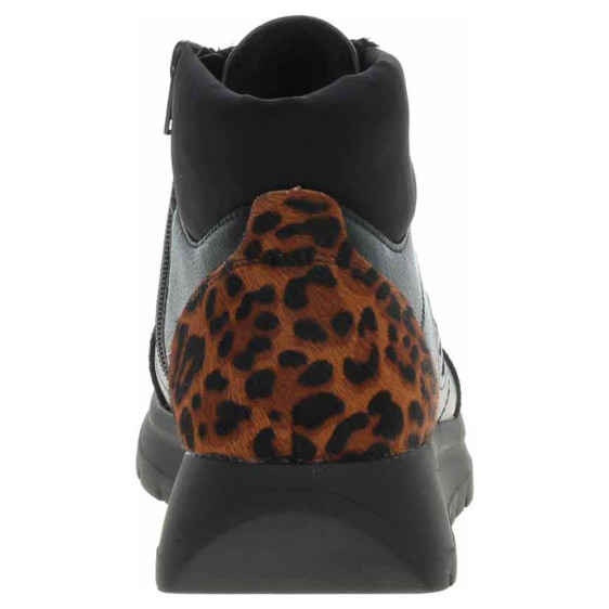 detail Dámská kotníková obuv Remonte D2V70-03 schwarz kombi